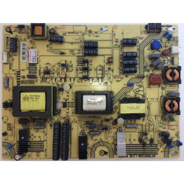 VESTEL , SEG , REGAL , 17IPS20 , 23152101-27118926 492 ,  23152101 , 27118926 , 492 ,  060913R6 , VESTEL POWER BOARD ,  VESTEL LED TV BESLEME KARTI.